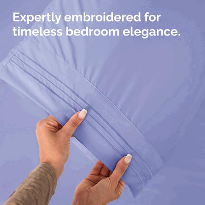 Standard Pillow Cases Set of 10 - Ultra Soft Hotel Quality Pillowcase Covers - Comfy, Cozy & Wrinkle Free - Shrink, Stain and Fade Resistant - Machine Washable Pillow Protectors - 10 Pcs Set - White - Colors B