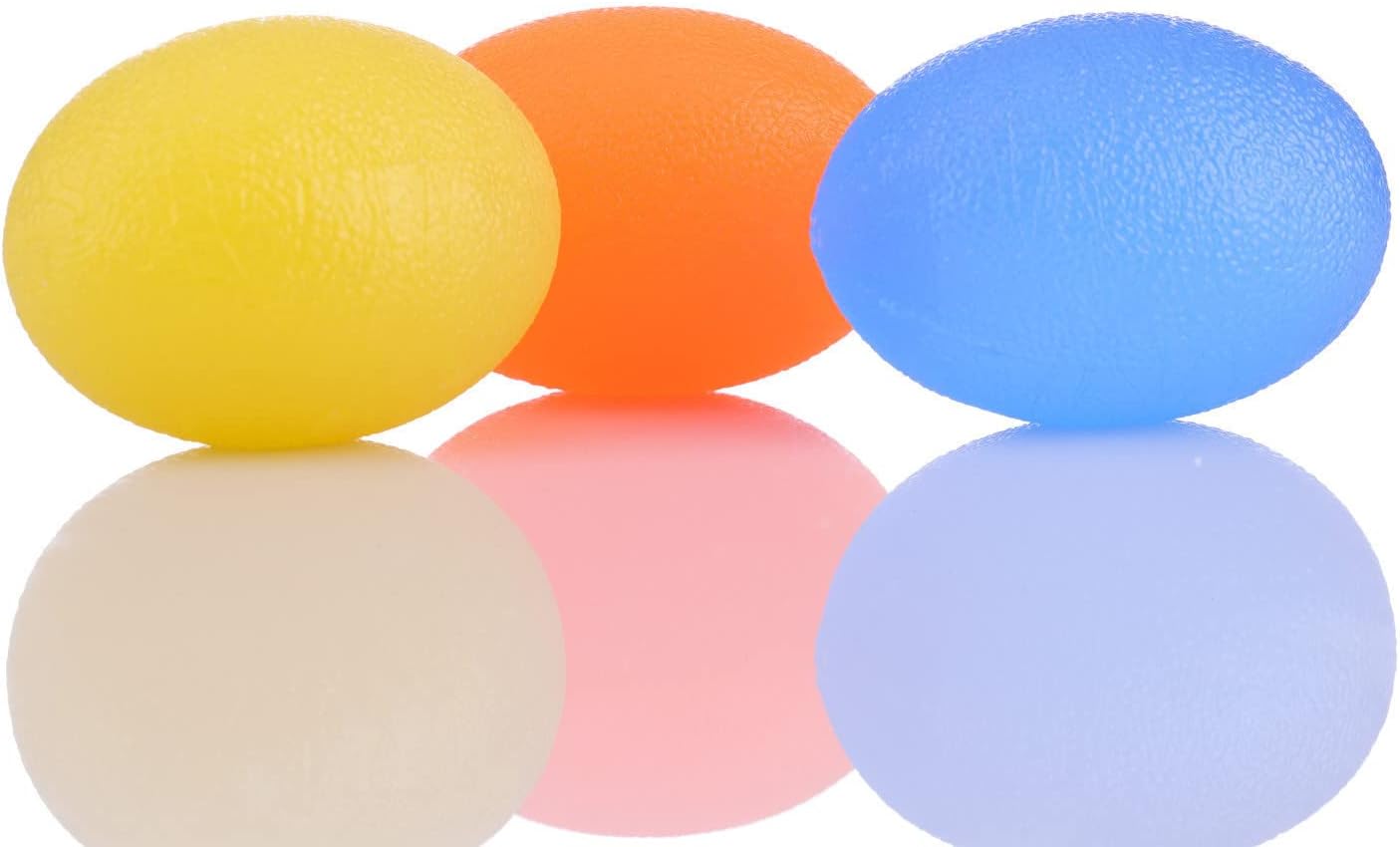 Hand Exercise Balls,Hand Therapy Balls,Grip Balls,Stress Relief Ball for Adult and Kid,Squeeze Balls for Hand Therapy Hand Grip Equipment Ball-3 Resistance Levels(3 PCS)