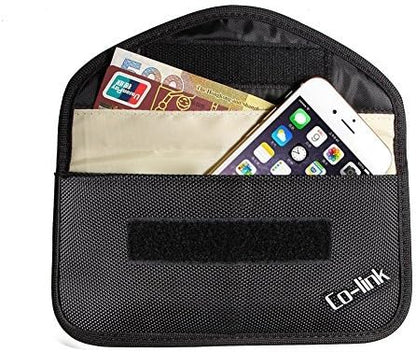 Co-link Cell Phone Anti-tracking Anti-spying GPS Rfid Signal Blocker Pouch Case Bag Handset Function Bag (Black)