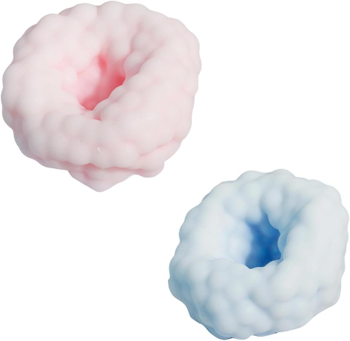 Stress Ball Stress Relief Toys Decompress Venting Vacuum Compression Ball Soft Stretchy Slow Rise for Office Home Daily Relax