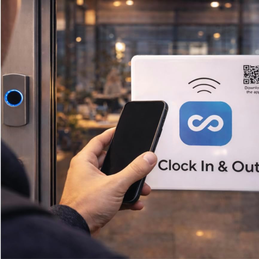 Connecteam NFC Tag for Clock In & Out (2-Pack)