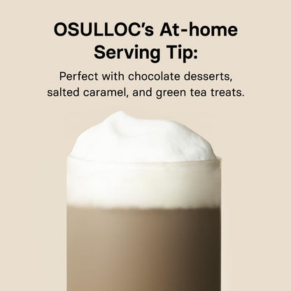 OSULLOC Jeju Matcha Milk Tea Powder Stick Packets, 10 Count