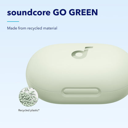 Soundcore by Anker Space A40 Auto-Adjustable Active Noise Cancelling Wireless Earbuds, Reduce Noise by Up to 98%, 50H Playtime, Comfortable Fit, App Customization, Wireless Charge (White)