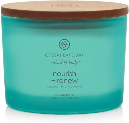 Chesapeake Bay Candle Scented Candle Serenity + Calm (Lavender Thyme) Coffee Table Home Décor