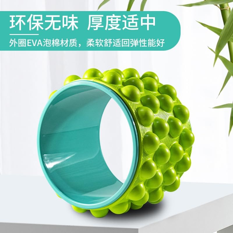 Yoga Wheel,Back Roller,Back Cracking Device,Foam Roller for Back,Yoga Wheel for Back Stretcher,Back Roller Foam