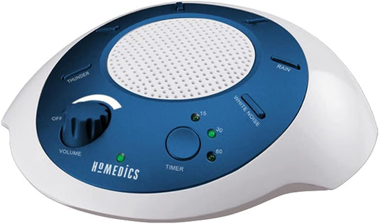 Homedics SoundSleep White Noise Sound Machine, Blue