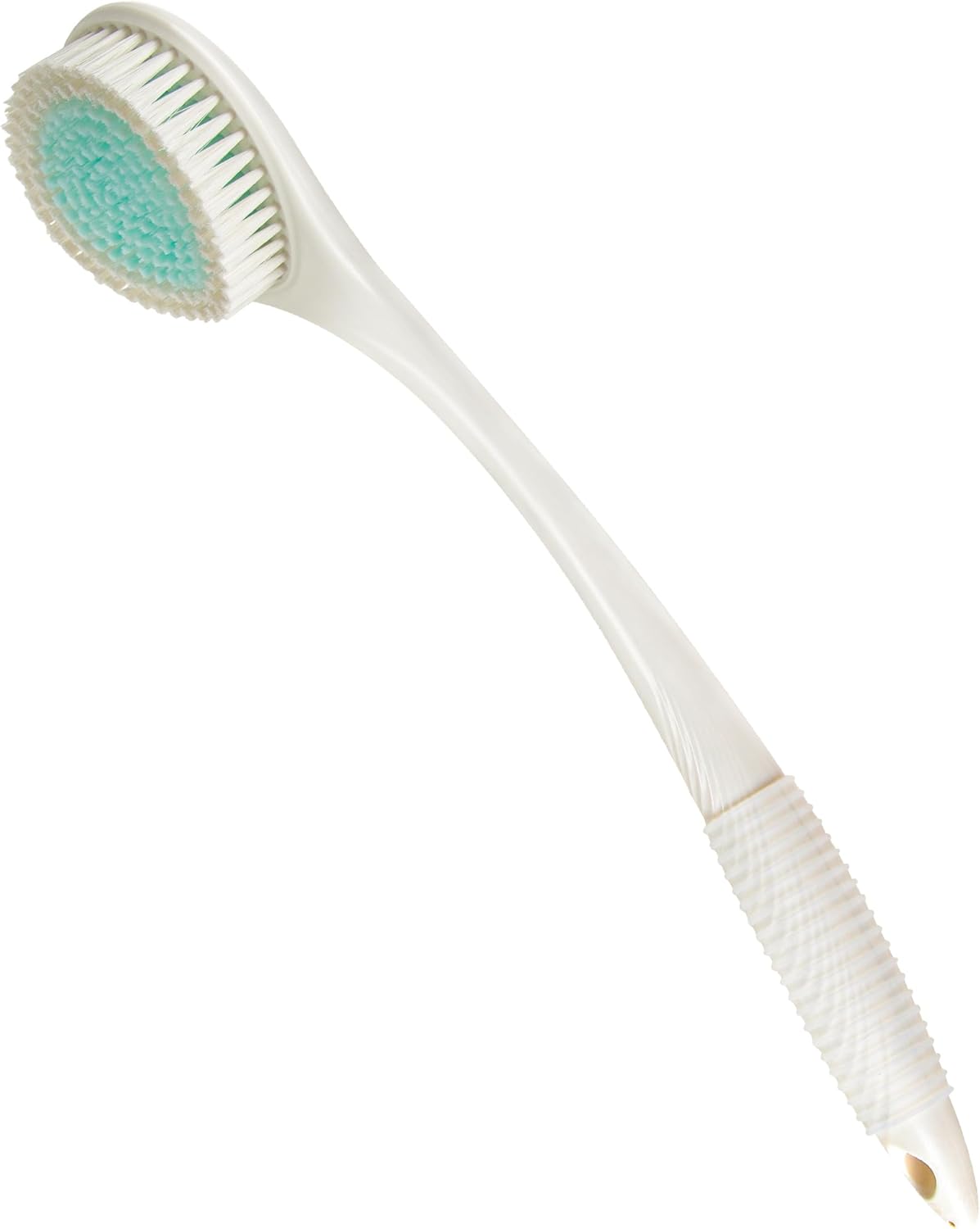 BEDELITE Back Scrubber for Shower, Soft Bath Brush Long Handle for Men & Women(16.4 Inches), Anti Slip Body Scrubber Exfoliator for Cleaning(Blue)