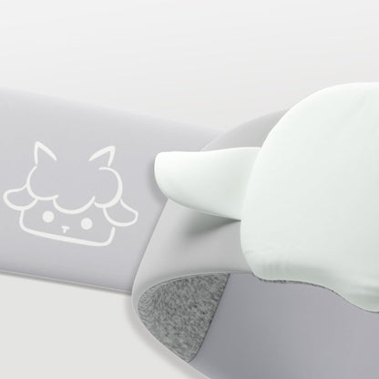 Sleep Mask 100% Mulberry Silk, Misty Blue