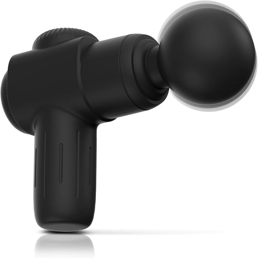 Handheld Massager for Women, Mini Powerful Deep Tissue Massager for Back, Neck & Muscle Pain Relief, Waterproof Portable with 10 Vibration Modes.(Black)
