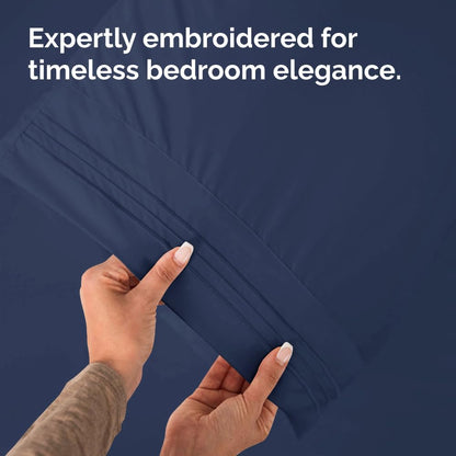 Standard Pillow Cases Set of 10 - Ultra Soft Hotel Quality Pillowcase Covers - Comfy, Cozy & Wrinkle Free - Shrink, Stain and Fade Resistant - Machine Washable Pillow Protectors - 10 Pcs Set - White - Colors B