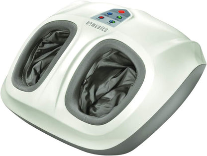 Homedics Shiatsu Air 2.0 Foot Massager with Soothing Heat and Rhythmic Air Compression, 3 Customized Controls and Intensities, Washable Liner, At-Home Kneading Massage Relaxes Feet, 3 Speed Options