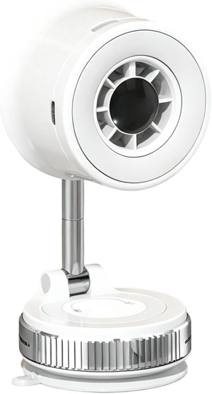 Portable Fan for Travel 199 Wind Speeds 360 Degree Adjustable Suction Cup