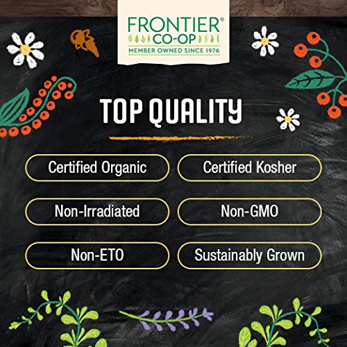 Frontier Co-op Organic Stinging Nettle Leaf, Resealable Bag, Cut & Sifted, Ideal for Making Nettle Tea, Kosher | 0.99 Ounce (Pack of 1)