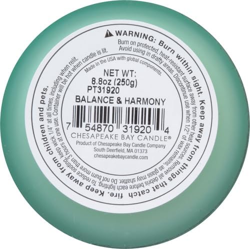 Chesapeake Bay Candle Scented Candle Serenity + Calm (Lavender Thyme) Coffee Table Home Décor