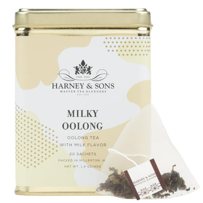 Harney & Sons Milky Oolong Tea, 20 Sachets in Tin