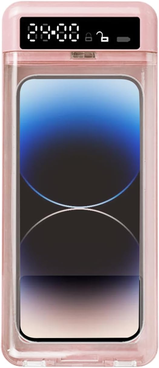 Phone Lock Box with Timer Portable Transparent Timer Lock Box