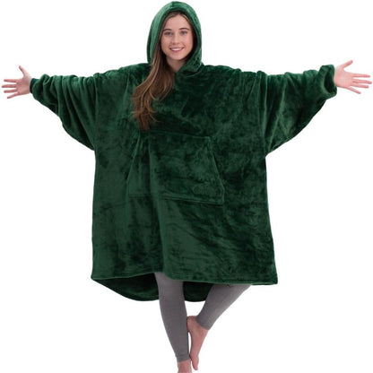 THE COMFY Dream | From Shark Tank | Patented | No Sherpa | Light Wearable Blanket Hoodie | Gift for Women & Men | One Size