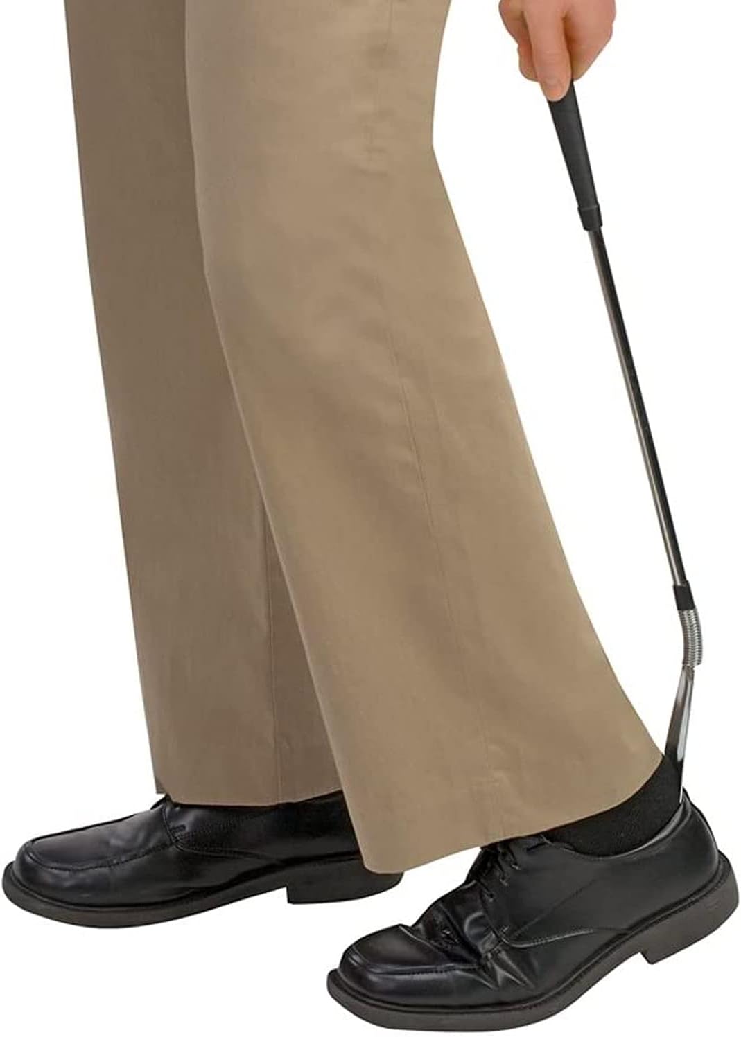 DMI 24" Long Handled Metal No Bend Shoe Horn with Flexible Head