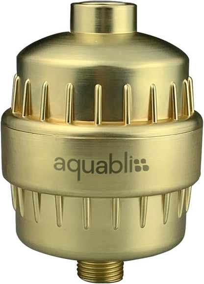 Aquabliss High Output Revitalizing Shower Filter - Reduces Dry Itchy Skin, Dandruff, Eczema, and Dramatically Improves The Condition of Your Skin, Hair and Nails - Chrome (SF100)