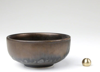 Asayu Japan Zen Incense Holder, 3.9in (100mm) Ceramic Incense Bowl
