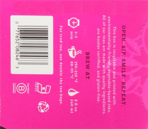 Stash Tea Wild Raspberry Hibiscus tea - 20 Count (Pack of 1)