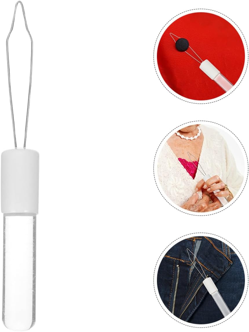2 Pack Acrylic Button Helper Tool for Seniors and Clothes
