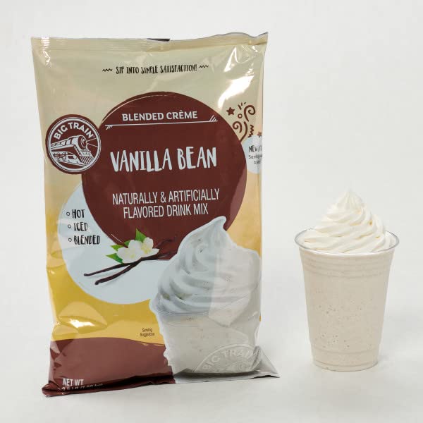 Big Train Vanilla Bean Blended Crème Beverage Mix, 3.5 Pound (Pack of 1) - Colors B