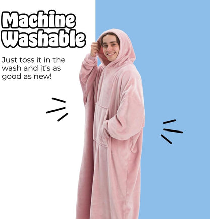 THE COMFY Dream | From Shark Tank | Patented | No Sherpa | Light Wearable Blanket Hoodie | Gift for Women & Men | One Size