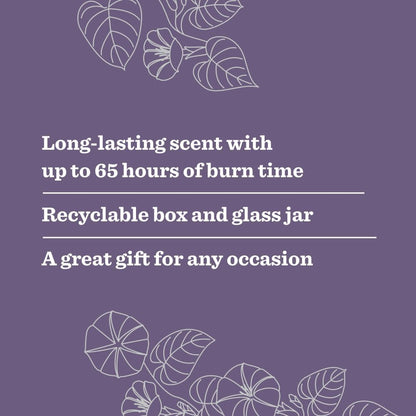 MRS. MEYER'S CLEAN DAY Lavender Soy Candle, Garden-Inspired Aromatherapy Homekeeping, 35 Hour Burn Time, Made with Essential Oils, 7.2 oz Large Glass Jar Candles (Pack of 2)
