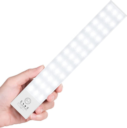 BLS 84 LED Closet Lights Battery Powered LED Lights, Super Bright Under Cabinet Lighting, Motion Sensor Light Indoor, Wireless Lights, 3200mah Rechargeable Battery Operated Lights, 180 Days Run Time