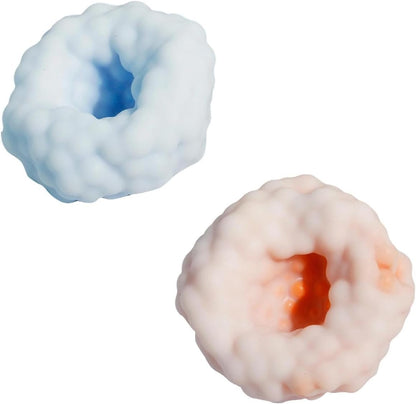 Stress Ball Stress Relief Toys Decompress Venting Vacuum Compression Ball Soft Stretchy Slow Rise for Office Home Daily Relax