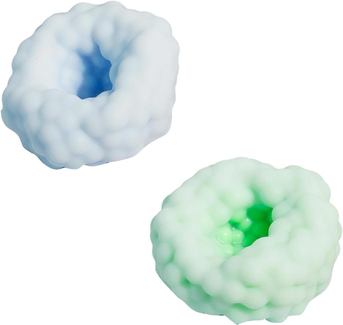 Stress Ball Stress Relief Toys Decompress Venting Vacuum Compression Ball Soft Stretchy Slow Rise for Office Home Daily Relax