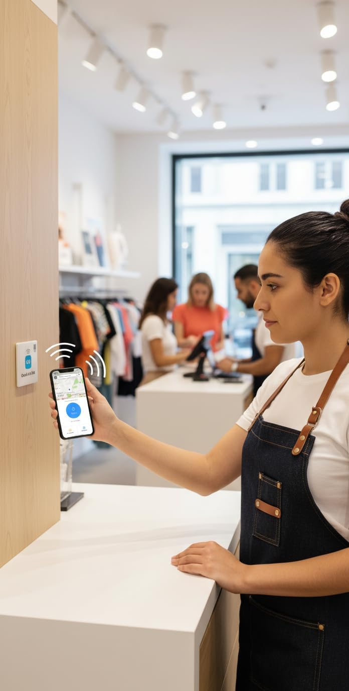 Connecteam NFC Tag for Clock In & Out (2-Pack)