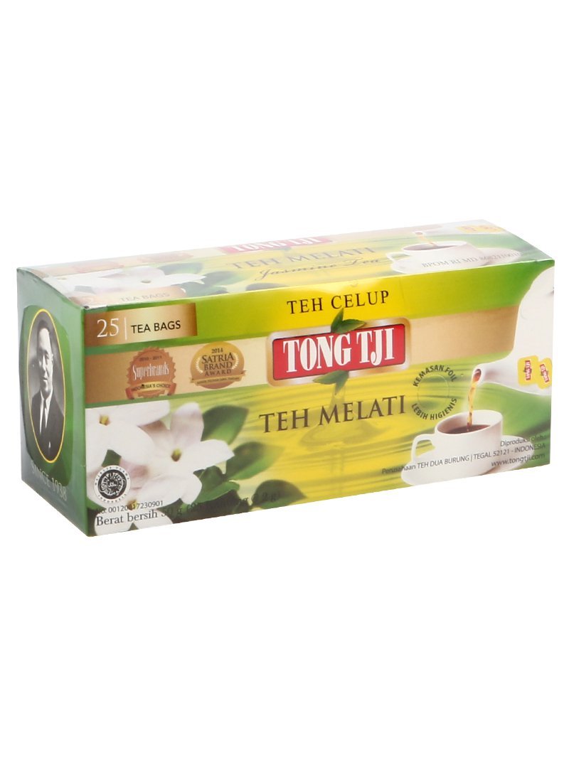 Tong Tji Jasmine Tea 25-ct, 50 Gram (Pack of 2)