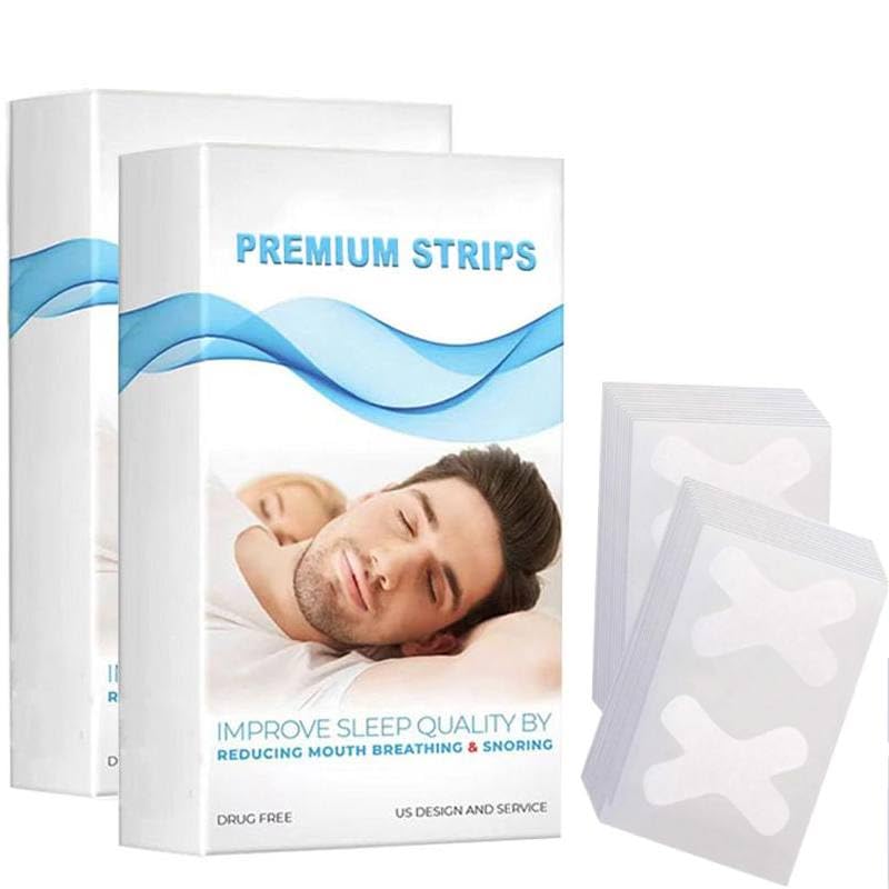 30 Count - Mouth Tape for Sleeping - Strips for Athletes Breathings, Portable, Simple to Use