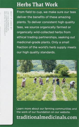 Traditional Medicinals Tea Turmeric Meadowsweet & ginger,16 count.