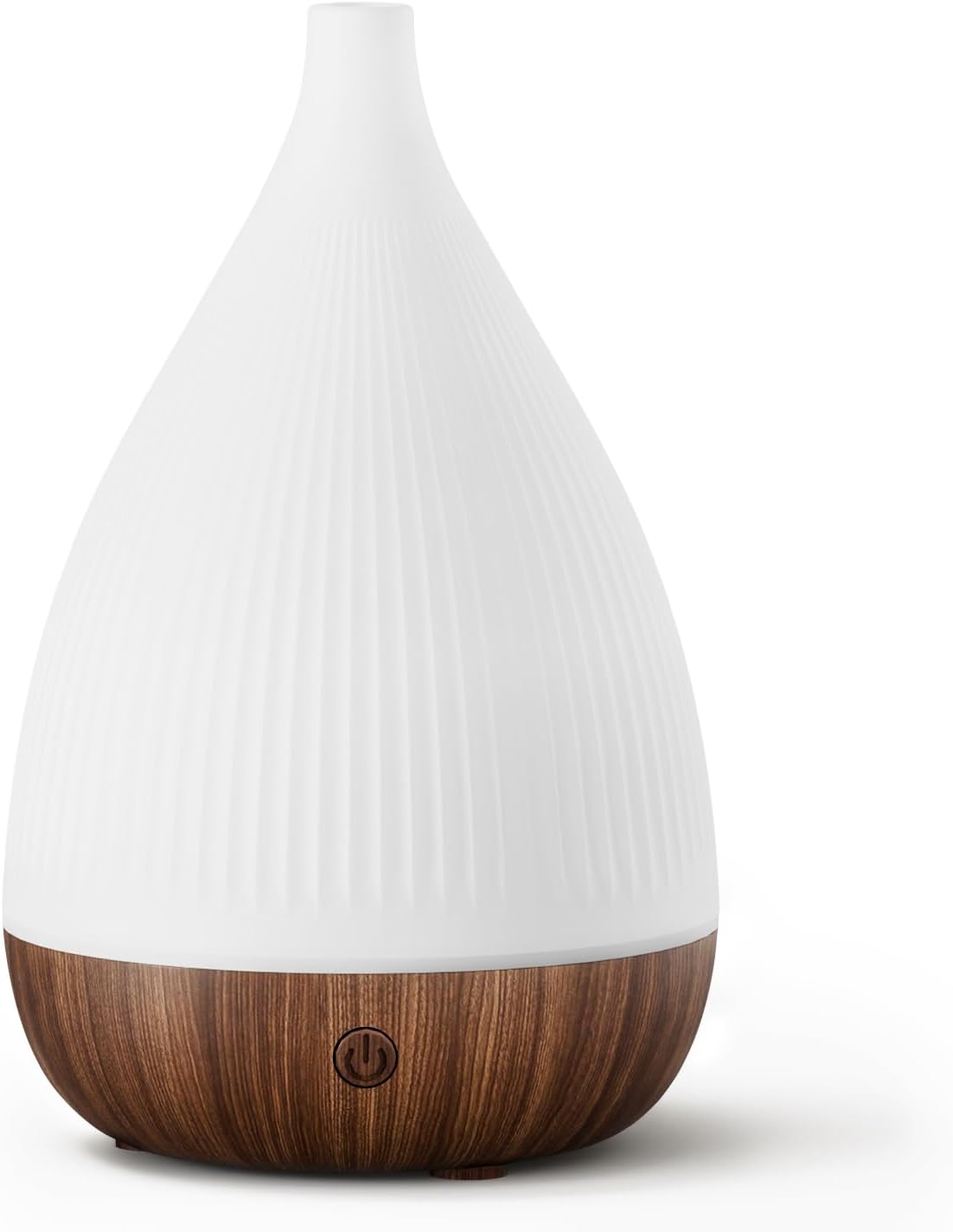 Ultrasonic Essential Oil Diffuser, Home Fragrance Aroma Diffuser with Auto Shut-Off, Color Change Night Light & Ultra-Quiet Operation, BPA-Free Portable Aromatherapy Humidifier for Home (Black)