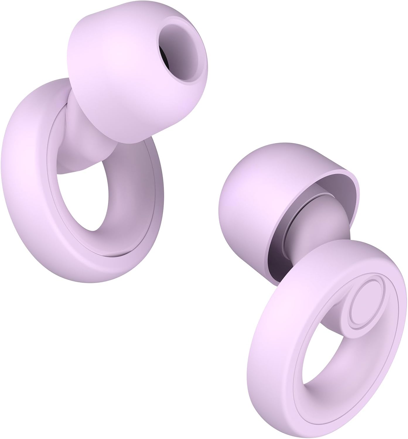 Jayine Ear Plugs for Noise Cancelling Ear Protection EarPlugs for Sleep,Concerts,Work,Study,8 Size Eartips with Small Box,Perfect -30dB Silicone Earplugs for Noise Reduction