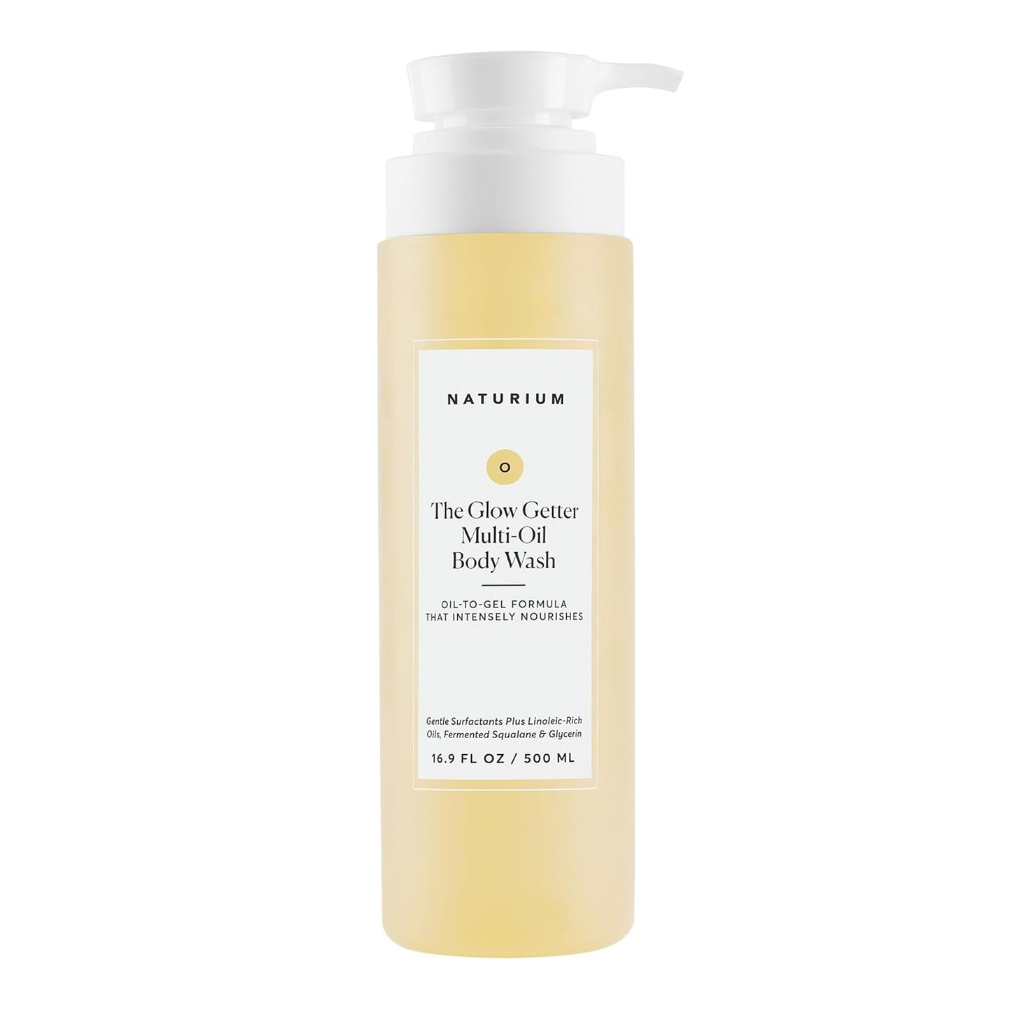 Naturium The Smoother Glycolic Acid Exfoliating Body Wash, Soft & Smoothing Cleanser, 16.9 oz
