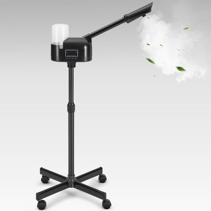 Artist hand Professional Facial Steamer with 5X LED Magnifying Lamp 3 in 1