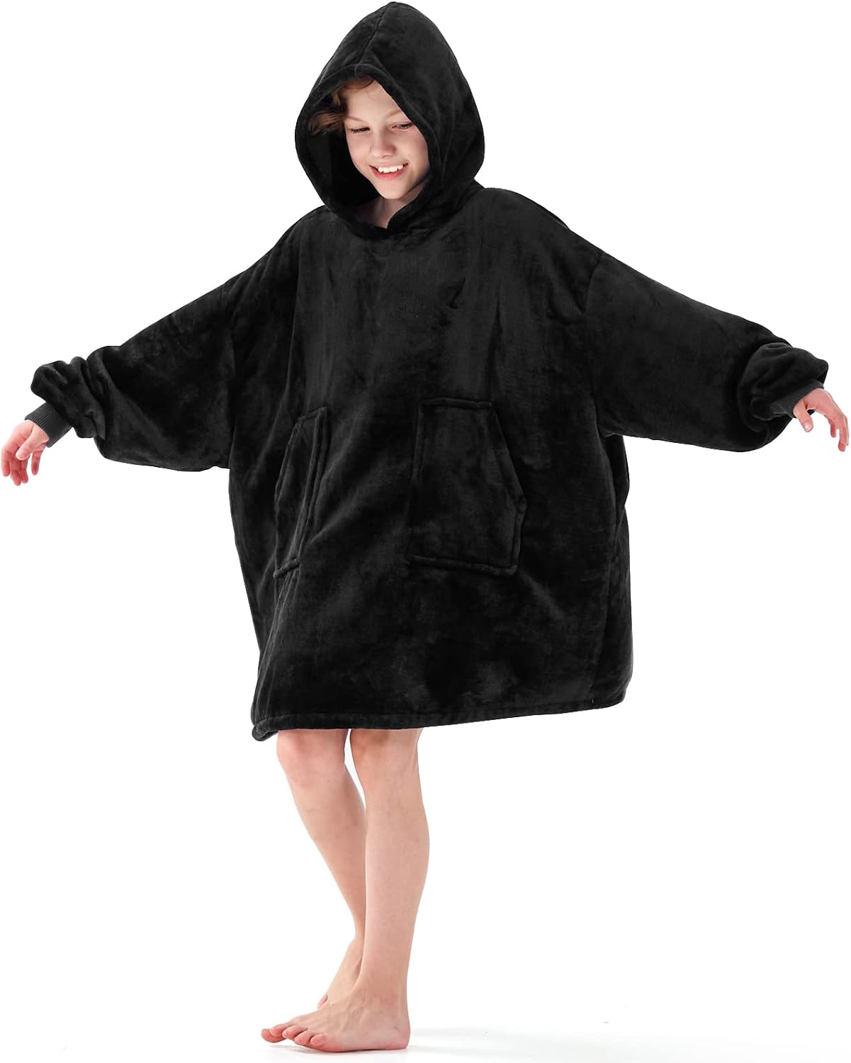 Aemicion Strawberry Blanket Hoodie,Oversized Sherpa Wearable Hooded Blanket,Warm Cozy Sweatshirt Gifts for Women Girls Adult