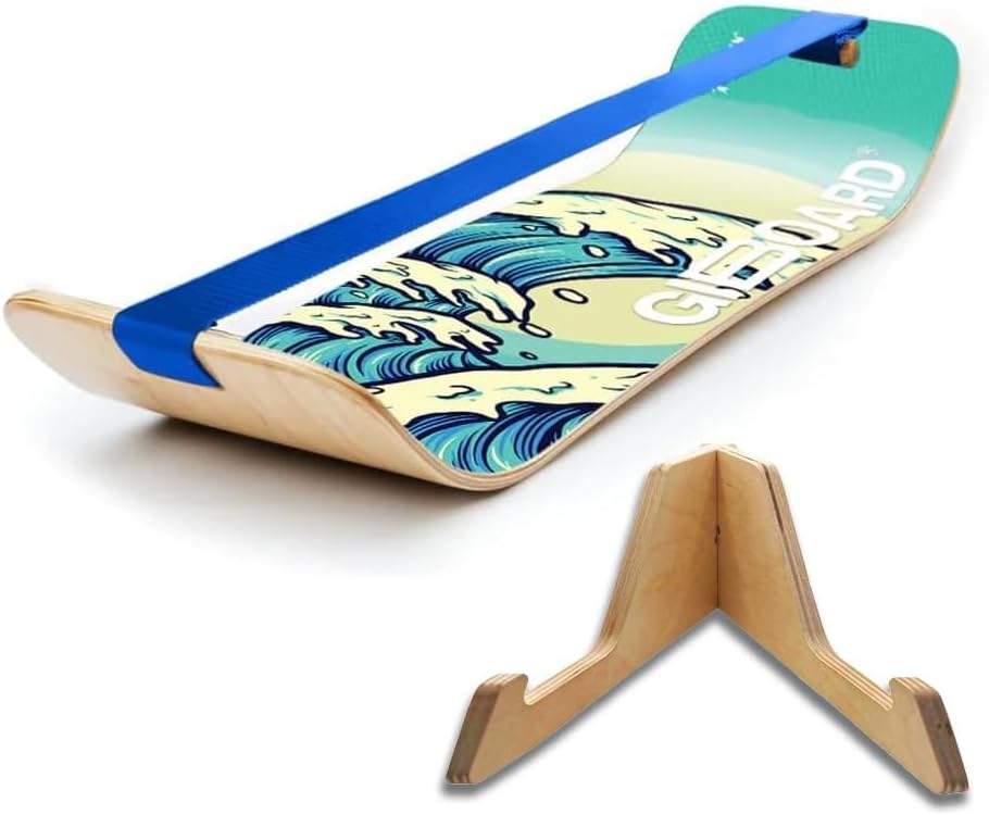 GIBBON SlackBoard, Balance Board Kids & Adults, Slackline Balance Trainer