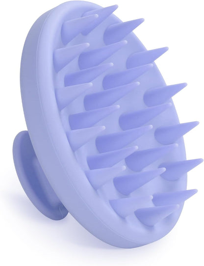 Meartchy Silicone Scalp Massager, Scalp Scrubber for Hair Growth with Soft Bristles, Scalp Exfoliator Brush Dandruff Removal Shampoo Brush for Wet Dry Scalp Care (Mint Green)