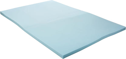 Linenspa Memory Foam Mattress Topper, Queen Size - 2 Inch Gel Infused Memory Foam - Plush Feel - Cooling and Pressure Relieving - CertiPUR Certified
