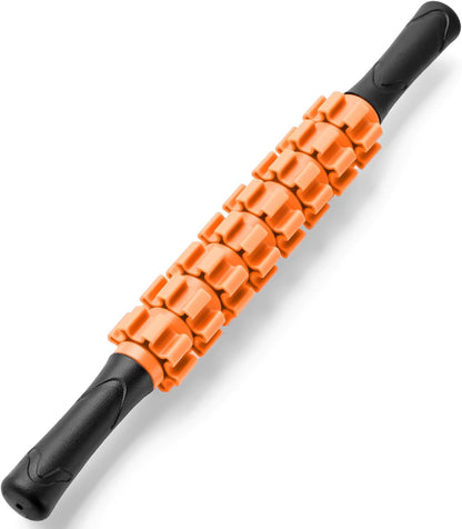 ZanLLW Muscle Roller Stick, Muscle Roller, Liposuction Massage Roller for Lymphatic Drainage, Massager Stick for Relief Muscle Soreness, Trigger Points, Help Exercise Runner Legs, Back Recovery