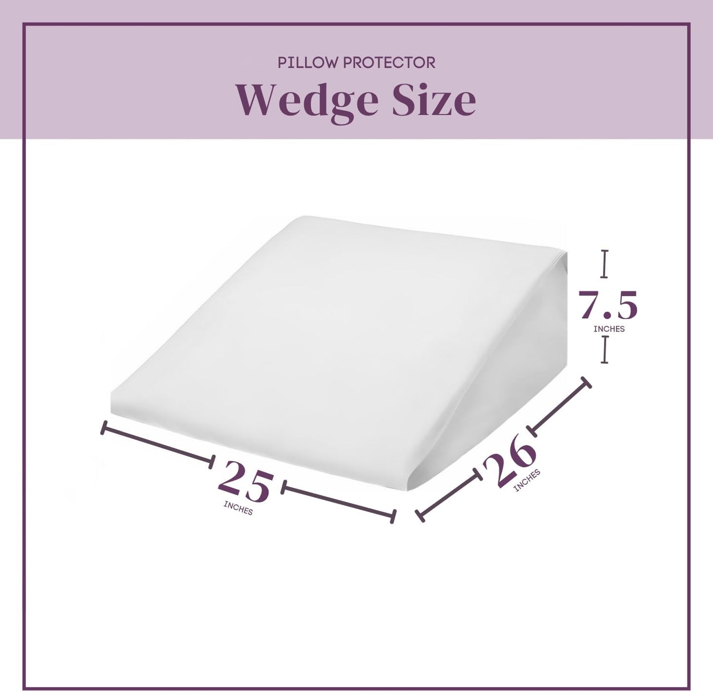 CirclesHome Pillow Protectors 4 Pack Standard Zippered - 100% Cotton Breathable Pillowcases - Protects Pillows from Dirt, Dust and Debri (Standard - Set of 4 - 20x26)