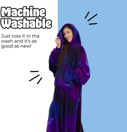 THE COMFY Dream | From Shark Tank | Patented | No Sherpa | Light Wearable Blanket Hoodie | Gift for Women & Men | One Size