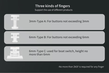 Mengshen Smart Fingerbot Switch Button Pusher Universal Finger Robot Switch Wireless
