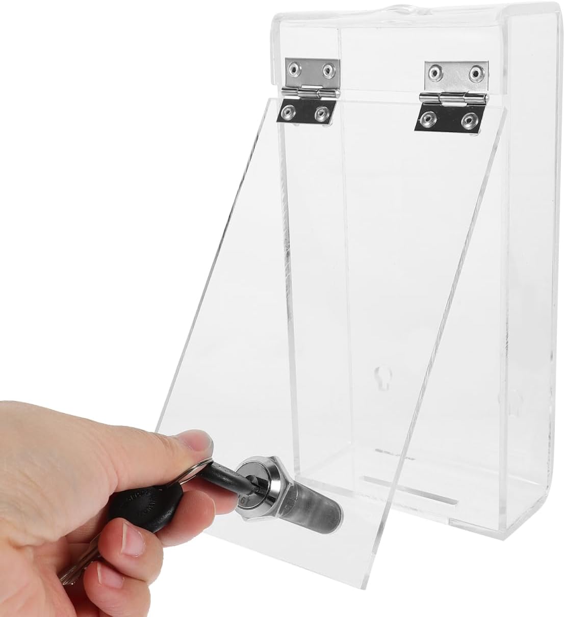 STOBOK Cell Phone Lock Box Lockable Storage Box Transparent Phone Locker
