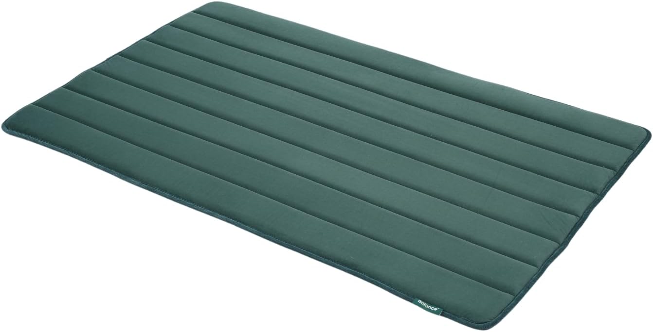 BALANCE Dog Crate Pad, Dog Foam Crate Mat Kennel Pad, Washable Water-Resistant Pet Bed Flat Dogs Cage Mat for Large Dogs